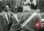 Standbild Präsident Roosevelt mit Pfadfindern Ten Mile River New York USA, 1933, aus Sekunde 23 historischem Filmmaterial Videoclip 65675022453