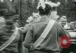 Standbild Präsident Roosevelt mit Pfadfindern Ten Mile River New York USA, 1933, aus Sekunde 26 historischem Filmmaterial Videoclip 65675022453