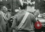 Standbild Präsident Roosevelt mit Pfadfindern Ten Mile River New York USA, 1933, aus Sekunde 27 historischem Filmmaterial Videoclip 65675022453