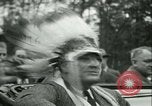 Standbild Präsident Roosevelt mit Pfadfindern Ten Mile River New York USA, 1933, aus Sekunde 43 historischem Filmmaterial Videoclip 65675022453