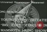 Image of school children Long Beach California USA, 1933, second 1 stock footage video 65675022455