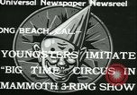 Image of school children Long Beach California USA, 1933, second 5 stock footage video 65675022455