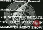Image of school children Long Beach California USA, 1933, second 8 stock footage video 65675022455