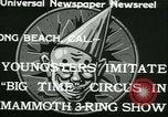 Image of school children Long Beach California USA, 1933, second 10 stock footage video 65675022455