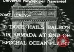 Image Benito Mussolini Rome Italie, 1933, de la seconde 7 séquences d'archives historiques vidéo 65675022457