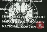 Immagine di Elks Convenzione Nazionale Indianapolis Indiana USA, 1933, secondo 3 filmato di repertorio 65675022458
