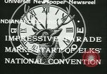 Immagine di Elks Convenzione Nazionale Indianapolis Indiana USA, 1933, secondo 4 filmato di repertorio 65675022458