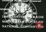 Immagine di Elks Convenzione Nazionale Indianapolis Indiana USA, 1933, secondo 8 filmato di repertorio 65675022458