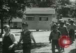 Standbild frische Luft Camp Sommer Camp für Kinder aus armen Familien Sylvan Lake Michigan USA, 1933, aus Sekunde 28 historischem Filmmaterial Videoclip 65675022459
