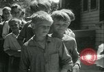 Standbild frische Luft Camp Sommer Camp für Kinder aus armen Familien Sylvan Lake Michigan USA, 1933, aus Sekunde 37 historischem Filmmaterial Videoclip 65675022459