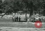 Standbild frische Luft Camp Sommer Camp für Kinder aus armen Familien Sylvan Lake Michigan USA, 1933, aus Sekunde 54 historischem Filmmaterial Videoclip 65675022459