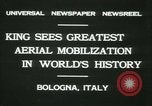 Image Prince Humbert et Italo Balbo Bologna Italie, 1931, de la seconde 4 séquences d'archives historiques vidéo 65675022460