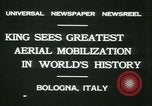 Image Prince Humbert et Italo Balbo Bologna Italie, 1931, de la seconde 6 séquences d'archives historiques vidéo 65675022460