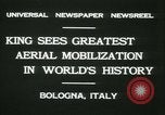 Image Prince Humbert et Italo Balbo Bologna Italie, 1931, de la seconde 8 séquences d'archives historiques vidéo 65675022460
