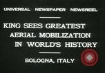Image Prince Humbert et Italo Balbo Bologna Italie, 1931, de la seconde 10 séquences d'archives historiques vidéo 65675022460