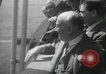 Standbild Hollywood Film Magnat Carl Laemmle an Bord des Schiffes Europa New York City USA, 1931, aus Sekunde 52 historischem Filmmaterial Videoclip 65675022464