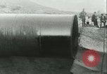 Standbild Los Angeles Aquädukt Pipeline Jawbone Canyon, 1931, aus Sekunde 39 historischem Filmmaterial Videoclip 65675022470