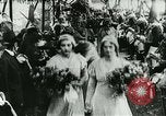 Image Lady Mary Cambridge wedding Balcombe Angleterre, 1931, de la seconde 38 séquences d'archives historiques vidéo 65675022471