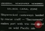 Standbild USS Sacramento rescue Balboa Canal Zone, 1931, aus Sekunde 1 historischem Filmmaterial Videoclip 65675022472