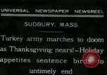 Image rafter de Turquie Sudbury Massachusetts USA, 1931, de la seconde 1 séquences d'archives historiques vidéo 65675022473