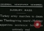 Image rafter de Turquie Sudbury Massachusetts USA, 1931, de la seconde 3 séquences d'archives historiques vidéo 65675022473