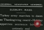 Image rafter de Turquie Sudbury Massachusetts USA, 1931, de la seconde 7 séquences d'archives historiques vidéo 65675022473
