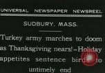 Image rafter de Turquie Sudbury Massachusetts USA, 1931, de la seconde 8 séquences d'archives historiques vidéo 65675022473