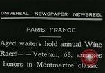 Standbild jährliche Wein Rennen Paris Frankreich, 1931, aus Sekunde 7 historischem Filmmaterial Videoclip 65675022474