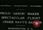Standbild Marineluftschiff Akron Washington DC USA, 1931, aus Sekunde 1 historischem Filmmaterial Videoclip 65675022476