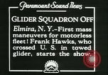 Standbild Motorlose Segelflugzeuge Elmira New York USA, 1931, aus Sekunde 3 historischem Filmmaterial Videoclip 65675022477