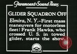 Standbild Motorlose Segelflugzeuge Elmira New York USA, 1931, aus Sekunde 5 historischem Filmmaterial Videoclip 65675022477