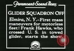 Standbild Motorlose Segelflugzeuge Elmira New York USA, 1931, aus Sekunde 6 historischem Filmmaterial Videoclip 65675022477