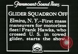 Standbild Motorlose Segelflugzeuge Elmira New York USA, 1931, aus Sekunde 7 historischem Filmmaterial Videoclip 65675022477