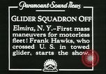 Standbild Motorlose Segelflugzeuge Elmira New York USA, 1931, aus Sekunde 12 historischem Filmmaterial Videoclip 65675022477
