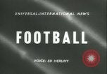 Standbild Baltimore Colts und Los Angeles Rams Baltimore Maryland USA, 1958, aus Sekunde 1 historischem Filmmaterial Videoclip 65675022488