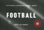 Standbild Baltimore Colts und Los Angeles Rams Baltimore Maryland USA, 1958, aus Sekunde 3 historischem Filmmaterial Videoclip 65675022488