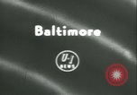 Standbild Baltimore Colts und Los Angeles Rams Baltimore Maryland USA, 1958, aus Sekunde 4 historischem Filmmaterial Videoclip 65675022488