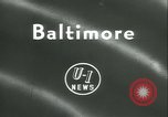 Standbild Baltimore Colts und Los Angeles Rams Baltimore Maryland USA, 1958, aus Sekunde 5 historischem Filmmaterial Videoclip 65675022488