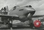 Image Un avion américain P-40 Wright Field Dayton Ohio USA, 1941, de la seconde 6 séquences d'archives historiques vidéo 65675022496