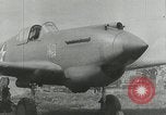 Image Un avion américain P-40 Wright Field Dayton Ohio USA, 1941, de la seconde 34 séquences d'archives historiques vidéo 65675022496