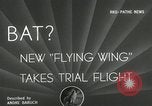 Image of Northrop Flying Wing N-306 California United States USA, 1941, second 3 stock footage video 65675022497
