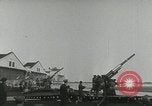 Image of U.S. soldiers fire antiaircraft gune during Air raid drill United States USA, 1941, second 28 stock footage video 65675022505