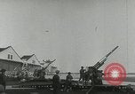 Image of U.S. soldiers fire antiaircraft gune during Air raid drill United States USA, 1941, second 30 stock footage video 65675022505