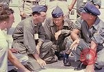 Immagine di Boeing B-47 bombardiere Stratojet Eglin Air Force Base Okaloosa County Florida USA, 1954, secondo 55 filmato di repertorio 65675022543