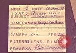 Standbild Oberst Michael N W McCoy Pinecastle Air Force Base Florida USA, 1957, aus Sekunde 3 historischem Filmmaterial Videoclip 65675022550
