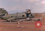 Image of CH46A Sky Knight helicopter Khe Sanh Vietnam, 1968, second 4 stock footage video 65675022572