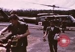Image of operation on wounded soldier Vietnam, 1969, second 17 stock footage video 65675022610