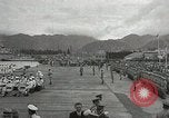 Standbild Präsident Franklin D Roosevelt auf die USS Houston (CA-30) Honolulu Hawaii USA, 1934, aus Sekunde 36 historischem Filmmaterial Videoclip 65675022614