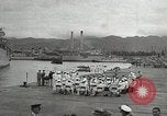 Standbild Präsident Franklin D Roosevelt auf die USS Houston (CA-30) Honolulu Hawaii USA, 1934, aus Sekunde 41 historischem Filmmaterial Videoclip 65675022614