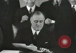 Standbild Präsident Franklin Delano Roosevelt Washington DC USA, 1935, aus Sekunde 15 historischem Filmmaterial Videoclip 65675022616